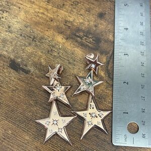 Kate Spade Rose Gold Star of the Show  Earrings